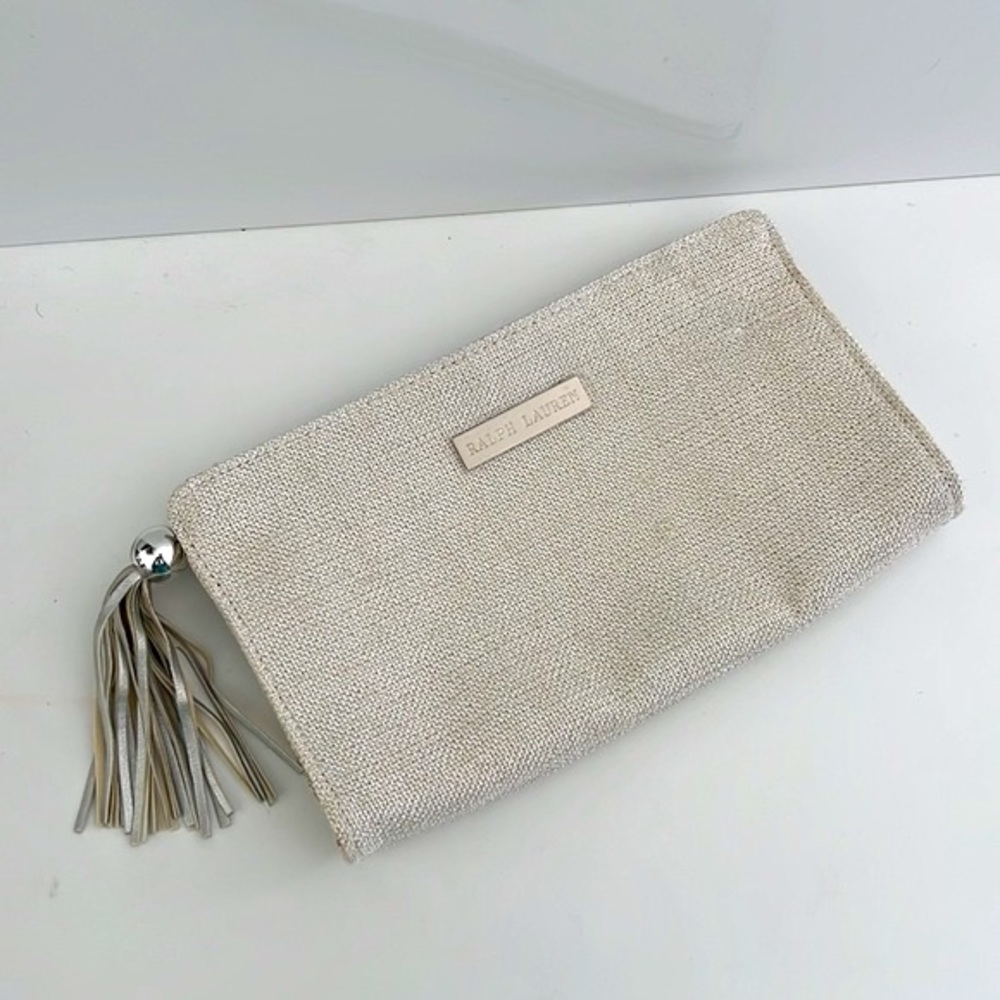 Ralph Lauren Romance Clutch Cosmetic Makeup Bag Travel Jewelry